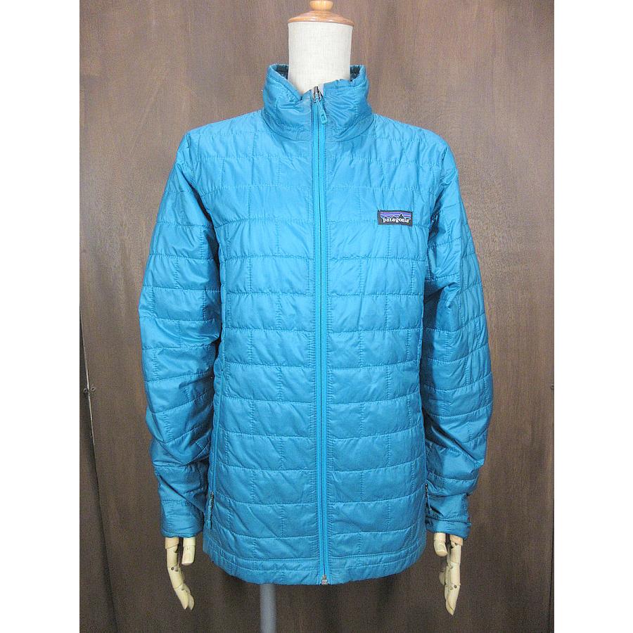Patagonia○レディースダウンジャケット ターコイズブルーsize M