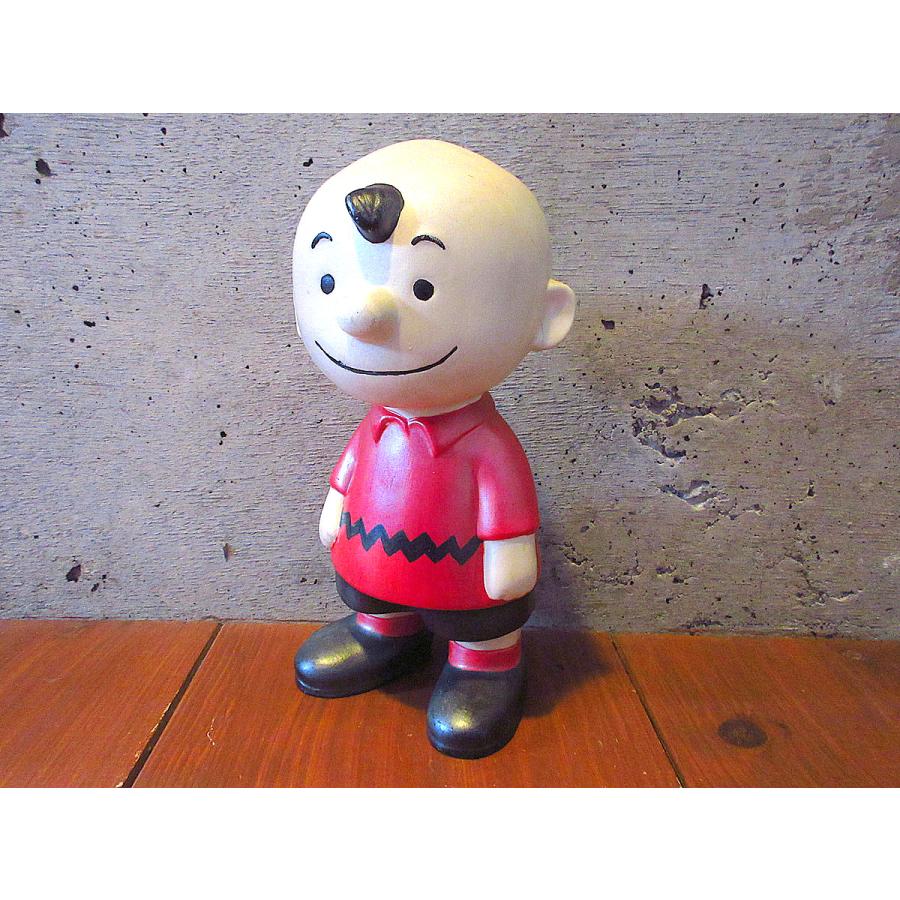 ビンテージ60's○ハンドメイド？チャーリーブラウンセラミックドール