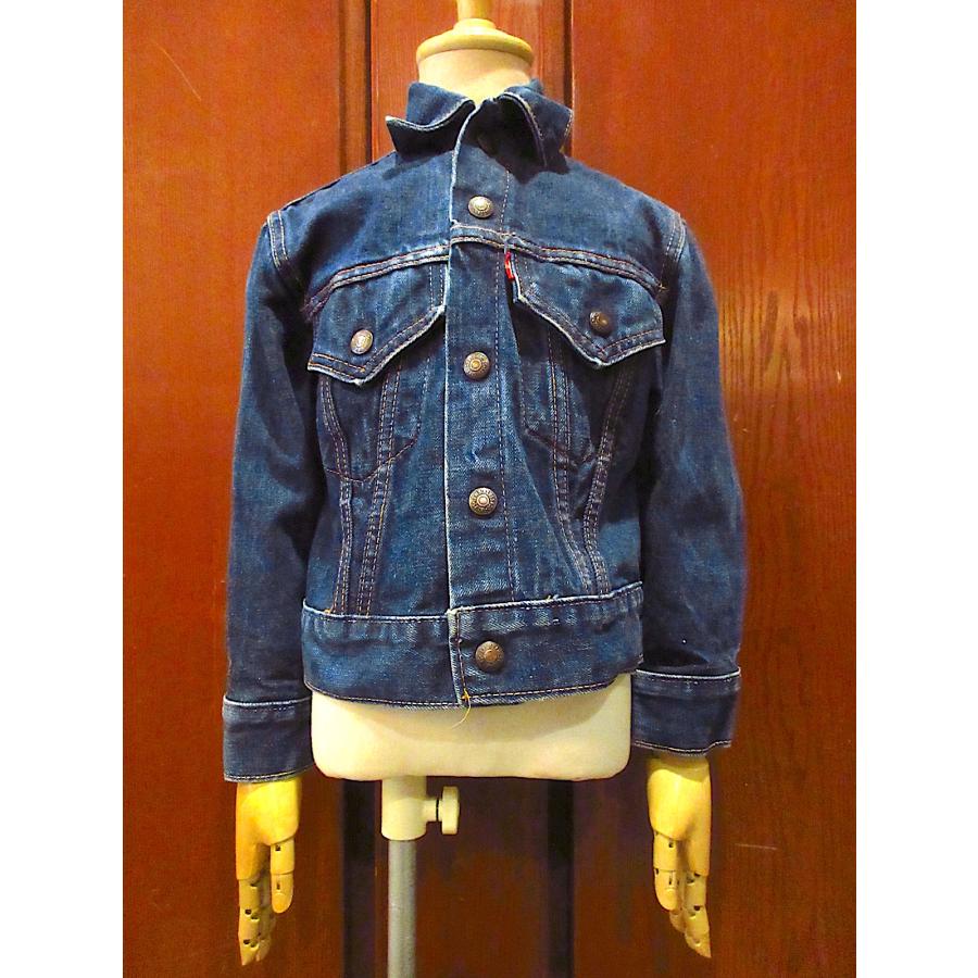 ビンテージ60's○Levi's 70805-0217 BIG Eキッズデニムジャケット
