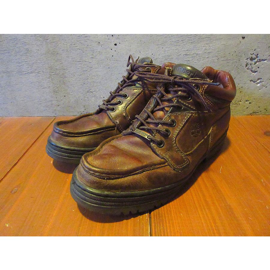 ビンテージ90's○TimberlandMOC TOE GTXトレッキングブーツ茶