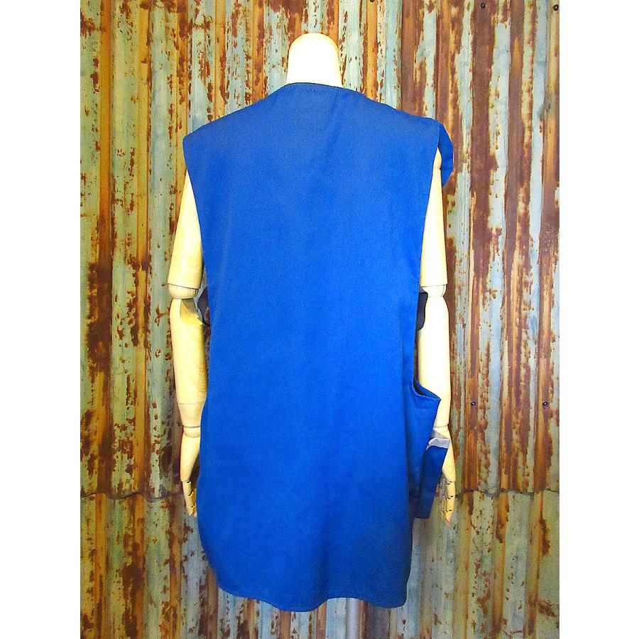 ビンテージ○bob allen シューティングベスト青size XL○250420k2-m-vs 