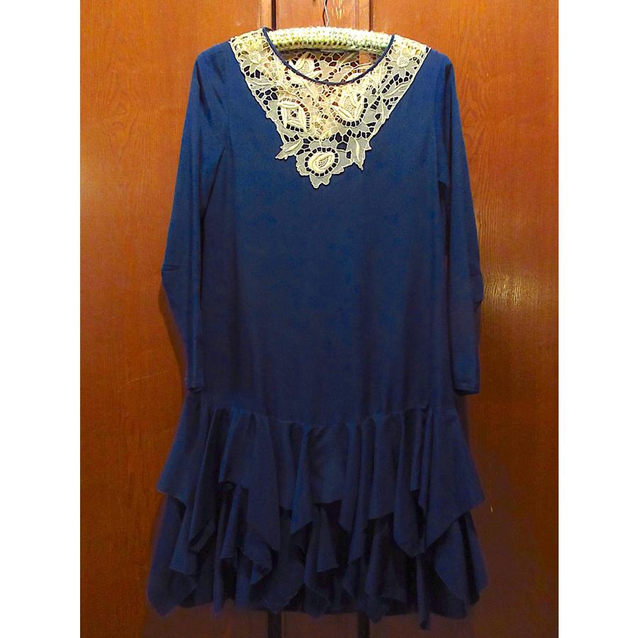 ルーマニア 刺繍 ワンピース 長袖 アンティーク ヴィンテージ 古着