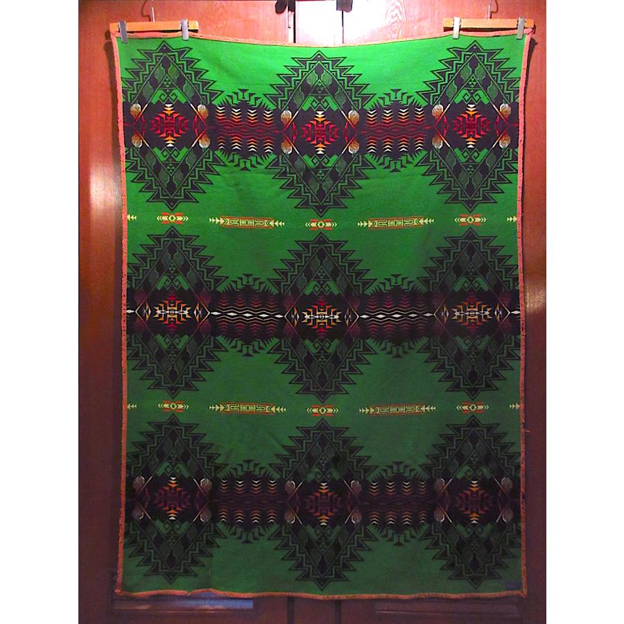 ビンテージ20's30's○PENDLETONネイティブ柄ウールブランケット
