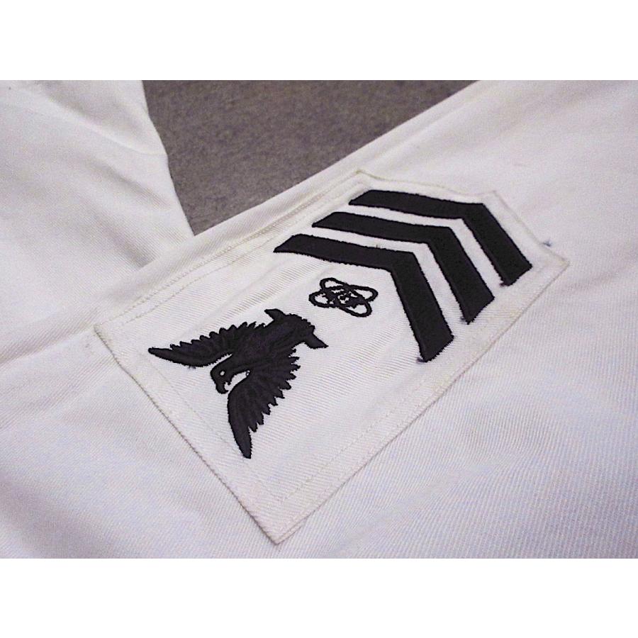 ビンテージ40's○U.S.NAVYコットンセーラーシャツ白○250524m7-m-lssh