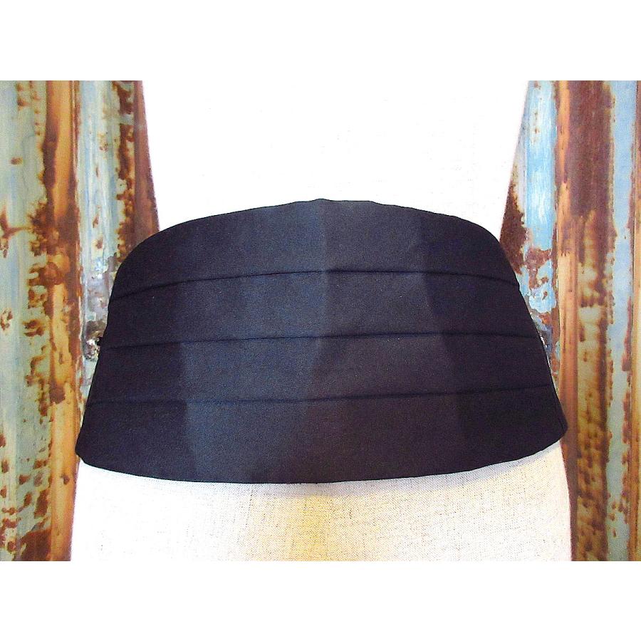 ビンテージ○after Sixカマーバンド黒size S/M○250609k7-otacc