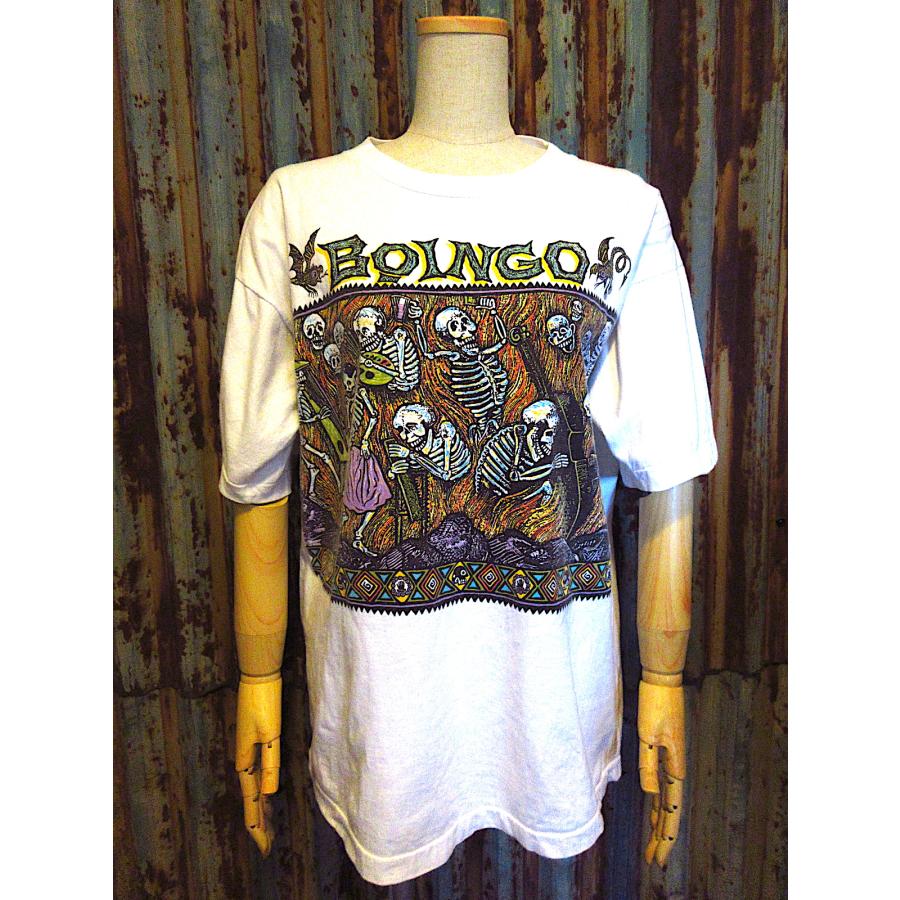ビンテージ90's○OINGO BOINGO 1994年ツアーTシャツ白size L○250701j6
