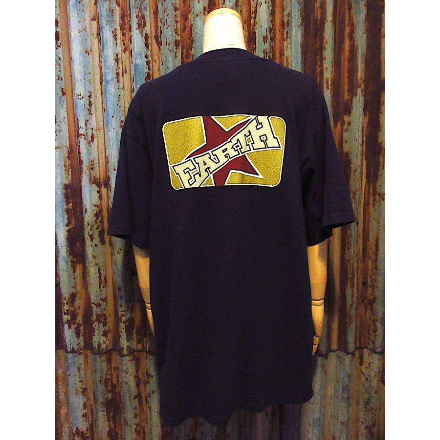 90s スケートヴィンテージ PLANET EARTHカットソーオールドスクール ビンテージ90's-2000's○PLANET EARTHプリントTシャツ紺size XL
