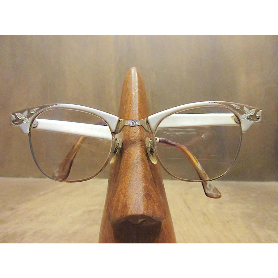 ビンテージ60's○ART CRAFT 1/10 12KGFアルミサーモントブロー眼鏡
