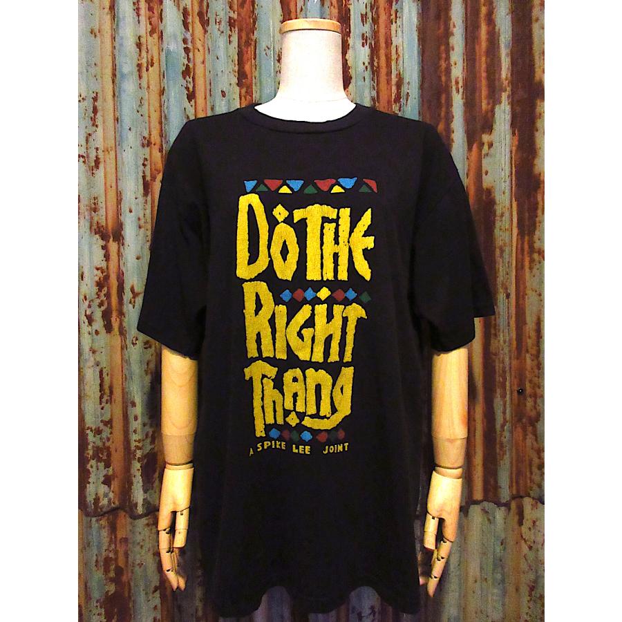 ビンテージ80's-90's○SPIKE LEE JOINT DO THE RIGHT THINGプリントT