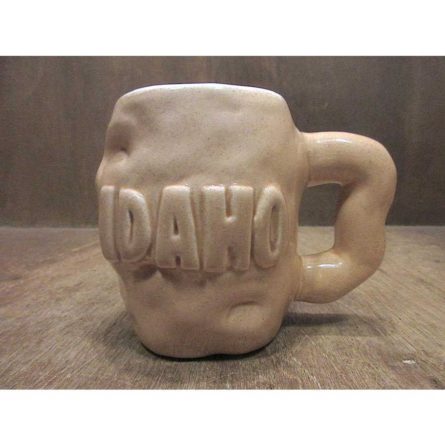 ビンテージ○IDAHOポテトモチーフセラミックマグ○251105z4-tbwr