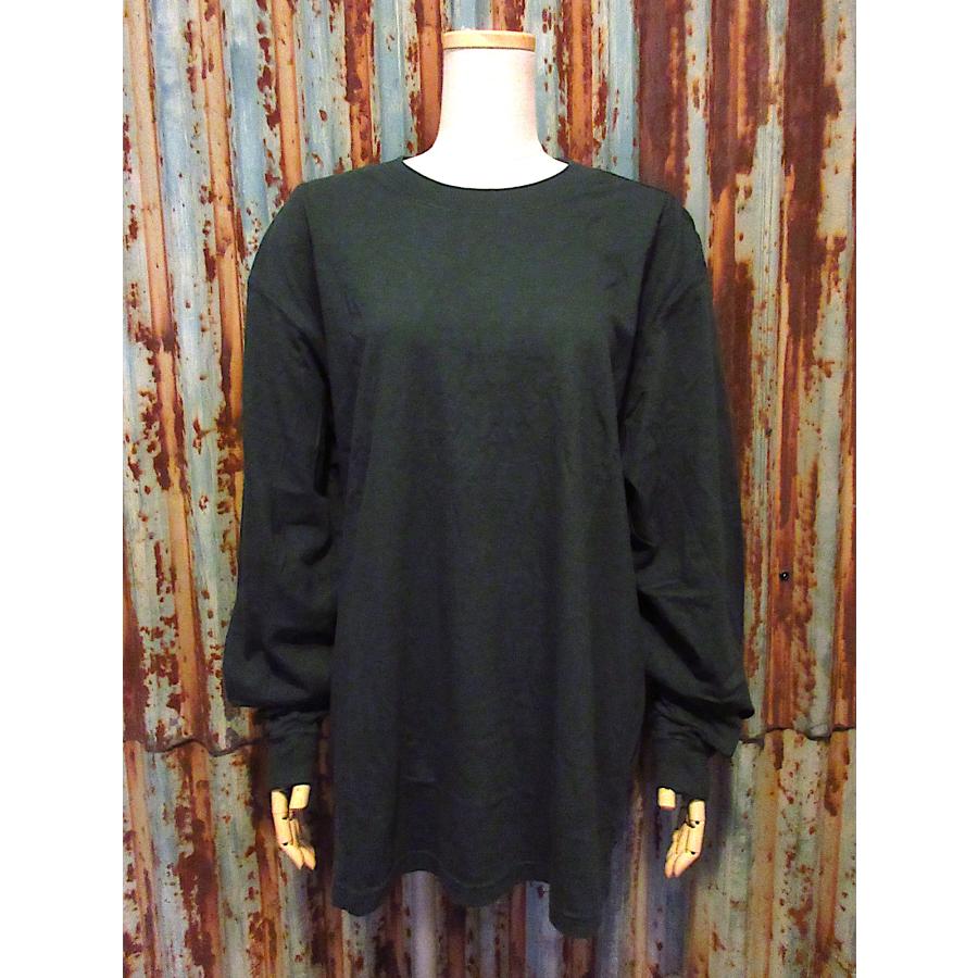 ビンテージ90's○DEADSTOCK Eddie Bauer長袖Tシャツ緑size M○251107j4