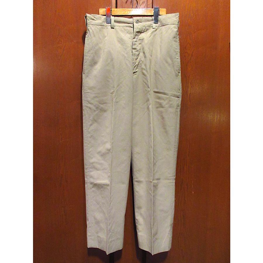 ビンテージ60's○USMCウールスラックスベージュ実寸W79cm○251109n6-m