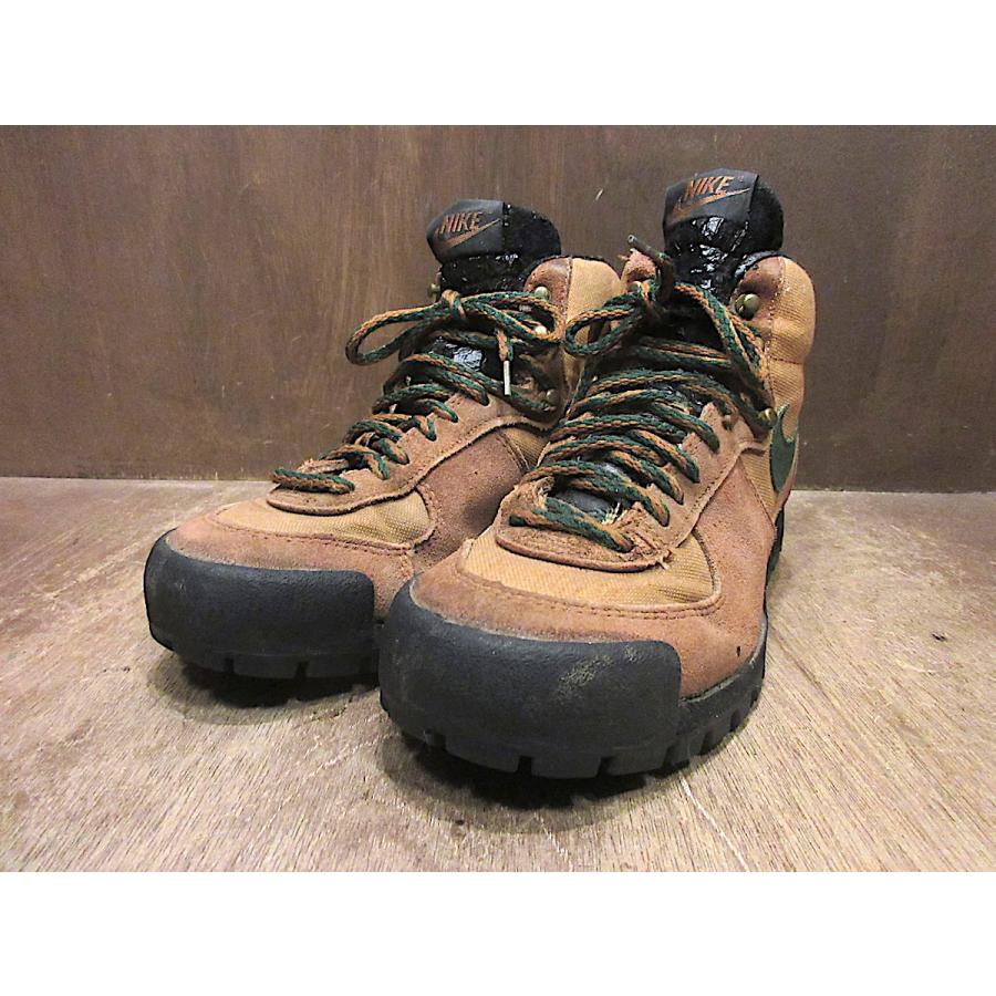 ビンテージ80's○NIKE APPROACHトレッキングシューズ茶○251110n8-w