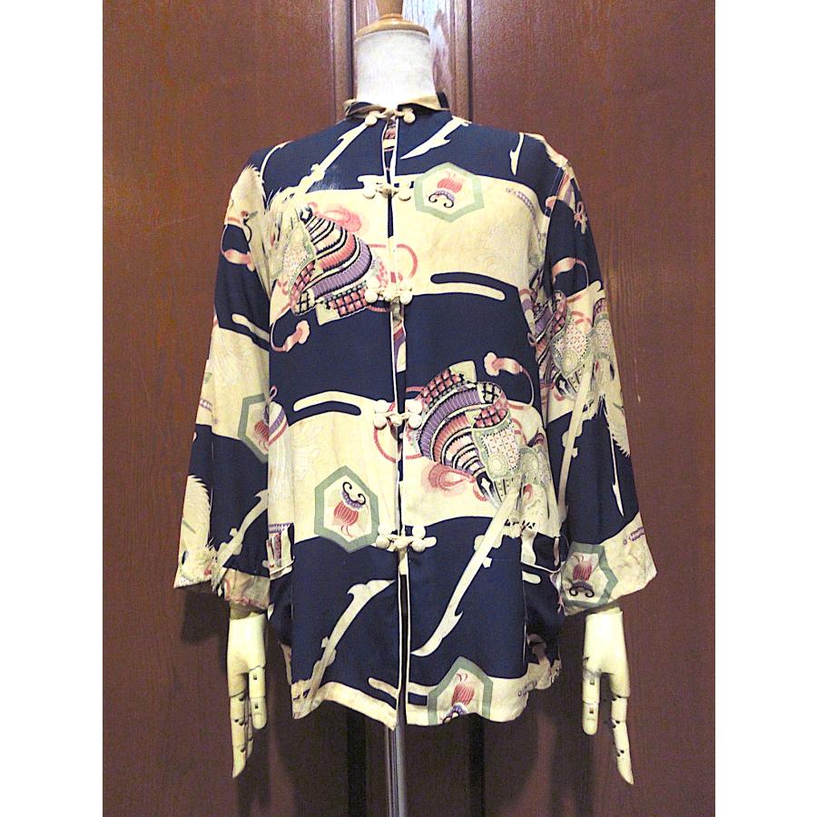 40's チャイナシャツ スカジャン スカシャツ ビンテージ ヴィンテージ