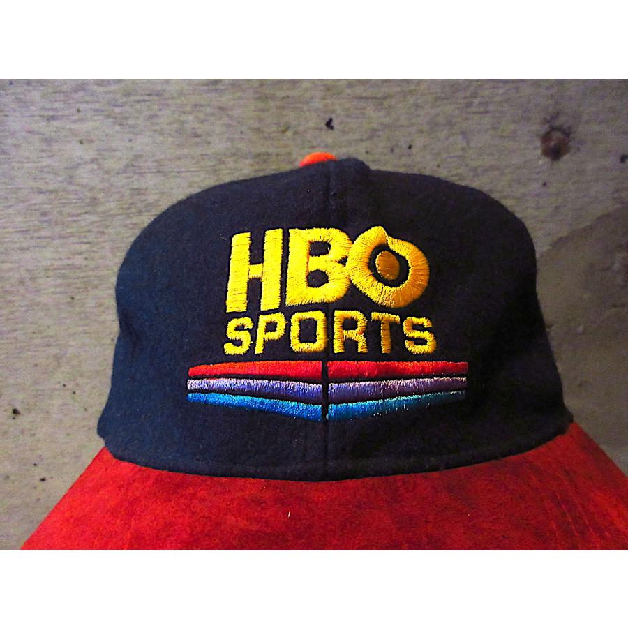 ビンテージ90's○HBO SPORTS刺繍入りスナップバックキャップ○251130j2