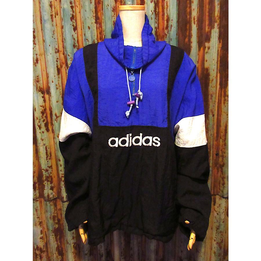 激レア✨️　ヴィンテージ　ナイロンジャージ　ピステ　レトロ ビンテージ90's○adidasナイロンジャケット○251227j2-m-jk-nyl古着