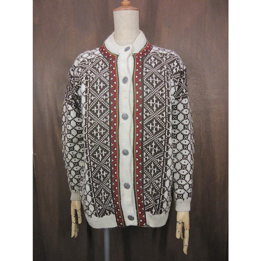 ビンテージ○DALE OF NORWAYノルディック柄ウールカーディガンsize S