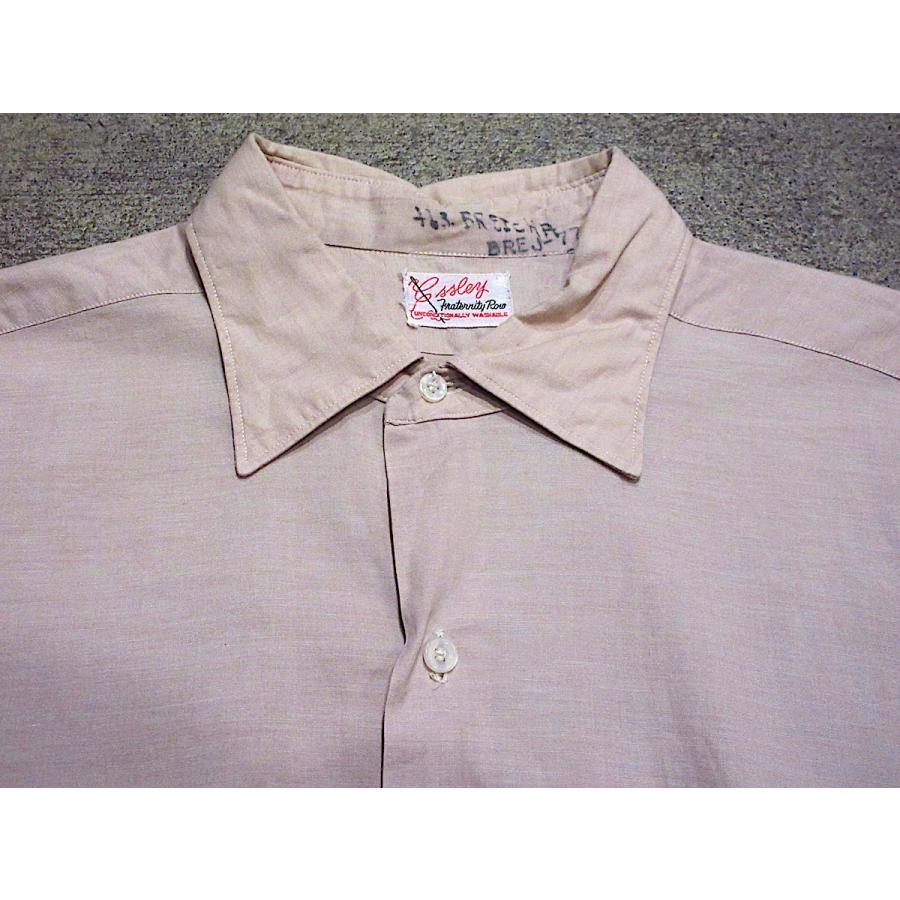 ビンテージ50's○Cissley Fraternity Rowマチ付きフレンチカフス長袖