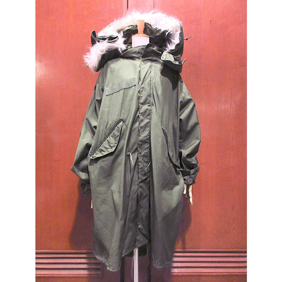 ビンテージ80's○DEADSTOCK U.S.ARMY M-65フード付きフィッシュテール