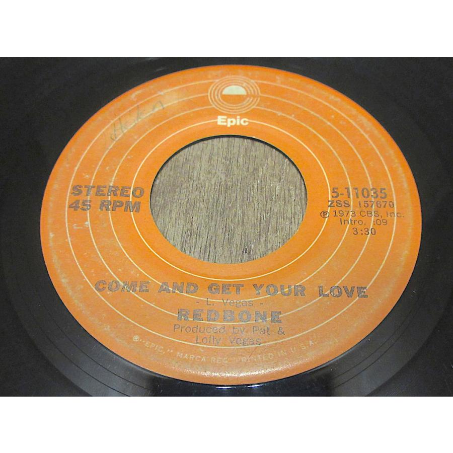 REDBONE○Come And Get Your Love / Day To Life Epic 5-11035