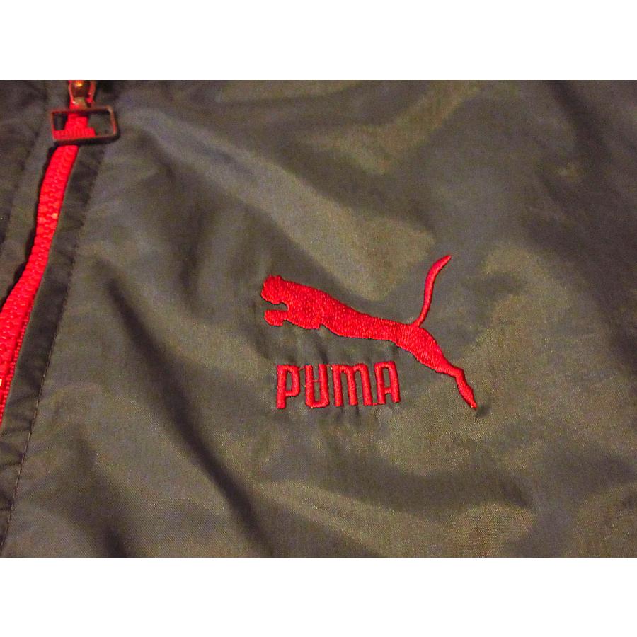ビンテージ80's○PUMAナイロンジャケット＆パンツsize S○260424j2-m