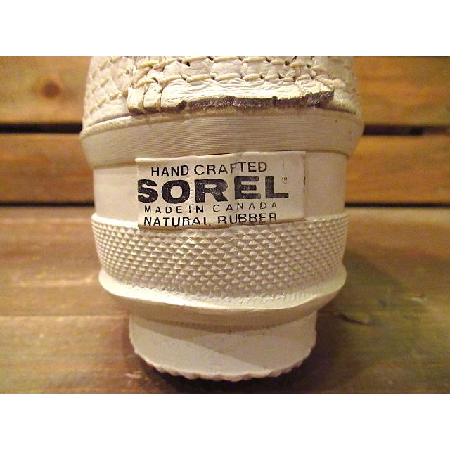 ビンテージ☆DEADSTOCK SOREL MANITOUレディーススノーブーツ白 ビンテージ☆DEADSTOCK SOREL MANITOUレディーススノーブーツ白