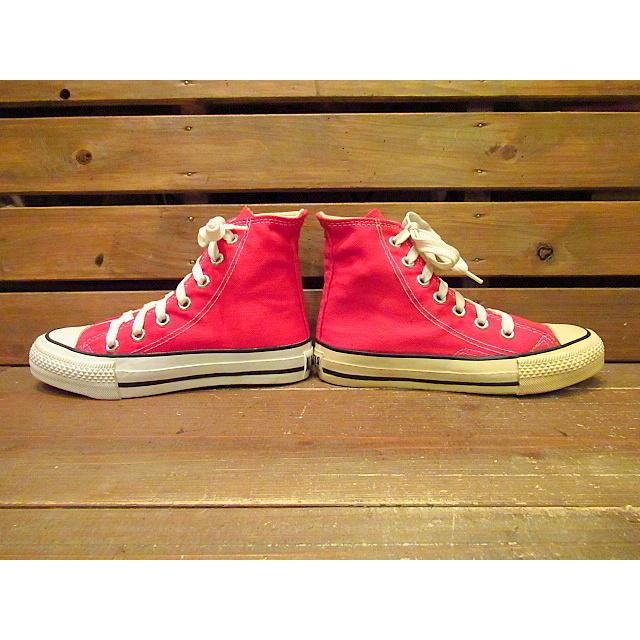 ビンテージ80's☆DEADSTOCK MADE IN U.S.A. CONVERSE オールスターHi赤