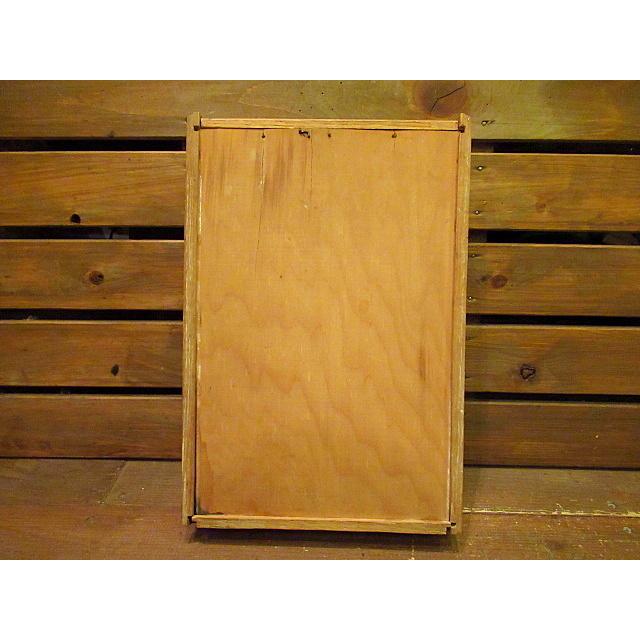 ビンテージ☆HICKOK ウッドディスプレイケース☆雑貨木箱インテリア