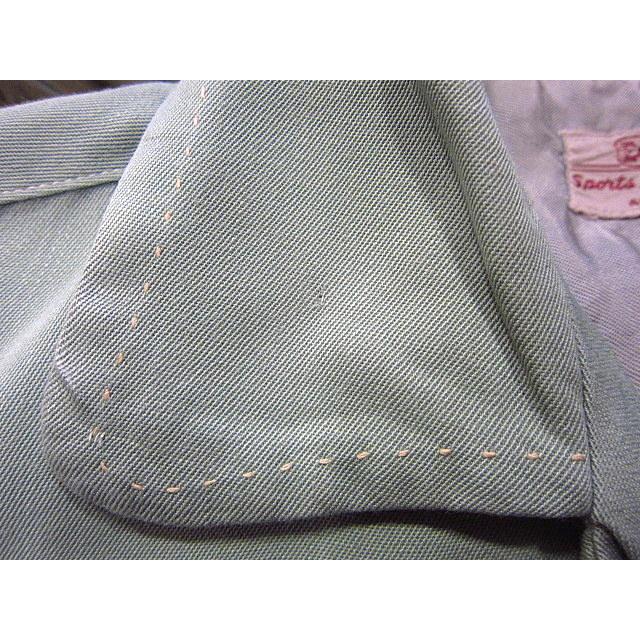 ビンテージ40's50's☆E&Wキッズレーヨンループカラーシャツ8