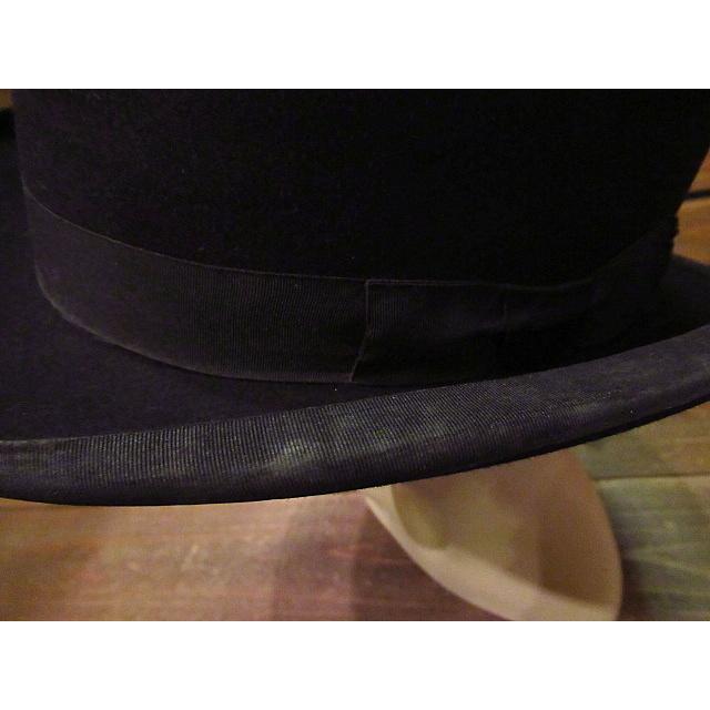 ビンテージ-30's☆THE CROFUT & KNAPP COボーラーハット7 3/8