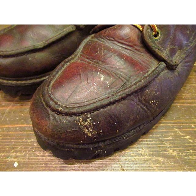 ビンテージ60's70's☆SEARS GOLD BOND ワークブーツ茶☆50's80's