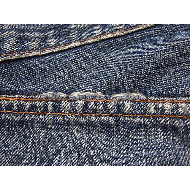 ビンテージ60's★Levi's 501 BIG EデニムカットオフショーツW74cm★1960sリーバイスビッグEジーンズショートパンツメンズ足長R｜cozyvintage｜04