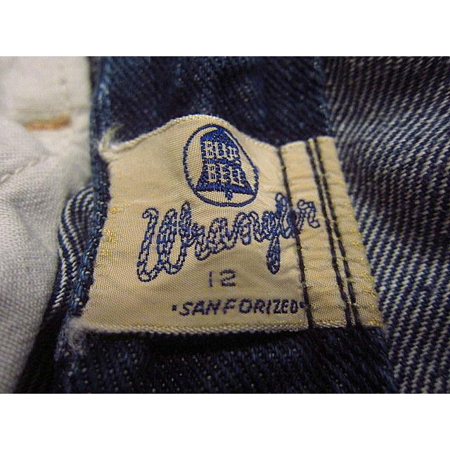 ビンテージ50's☆Wrangler 11YWZ size 12☆ラングラーデニム ビンテージ50's☆Wrangler 11YWZ size 12☆ラングラーデニム