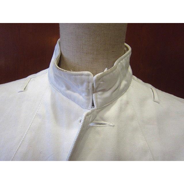ビンテージ40's☆U.S.NAVYコットンユニフォームジャケット白☆1940s