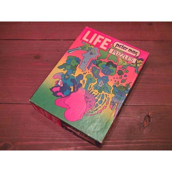 Peter Max LIFE ピーターマックス　ヴィンテージ　Vintage 70's☆Peter Max LIFEパズルDREAM☆ピーターマックスヒッピー60s
