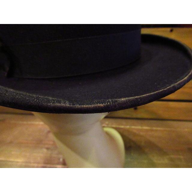 ビンテージ-30's☆THE CROFUT & KNAPP COボーラーハット7 1/8