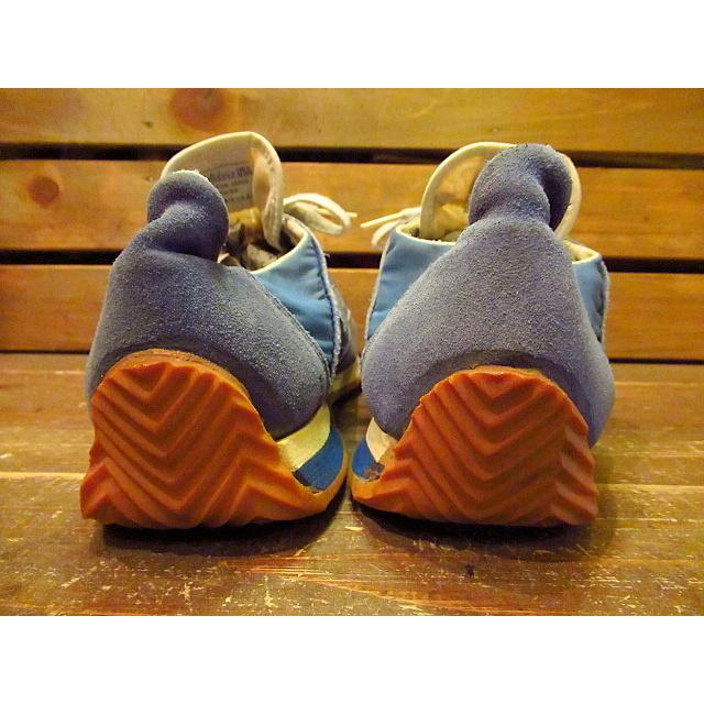 ビンテージ70's☆New Balance 320 ランニングシューズ青 約24cm☆60