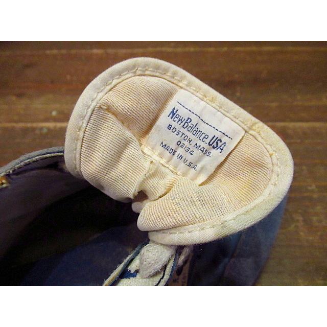 ビンテージ70's☆New Balance 320 ランニングシューズ青 約24cm☆60