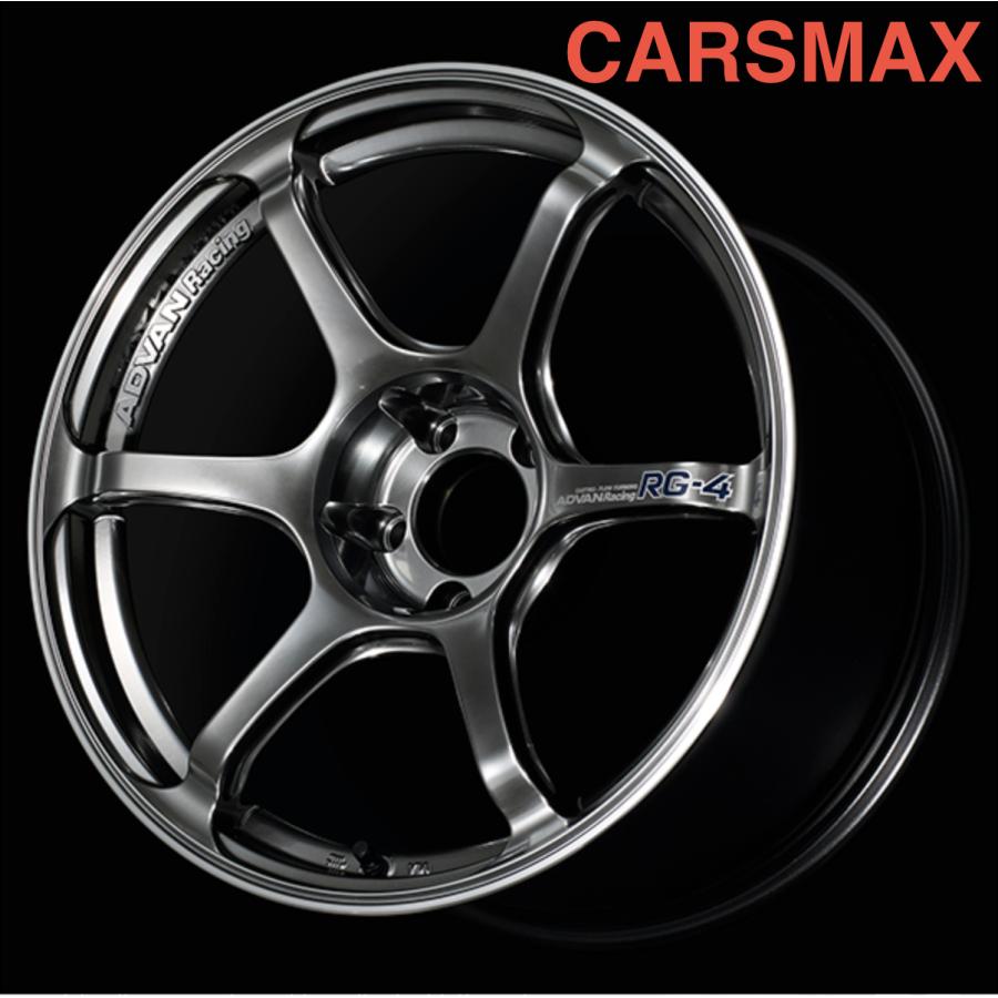新品2本 ADVAN Racing RG-4 17x 8J +35 (ET35) 4穴 PCD 100 HBR