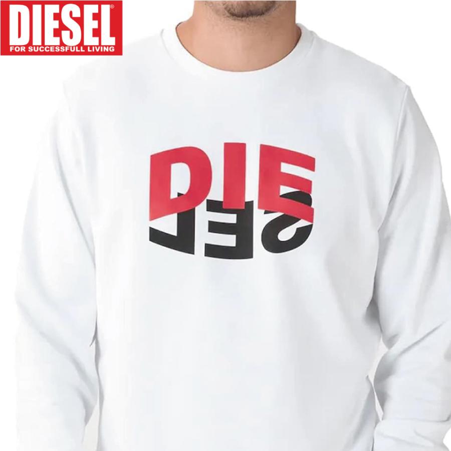 M/新品 DIESEL ディーゼル プルオーバー トレーナー スウェット 