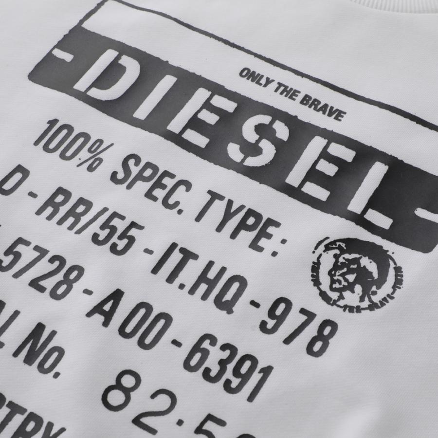 L/新品 DIESEL ディーゼル プルオーバー トレーナー スウェット