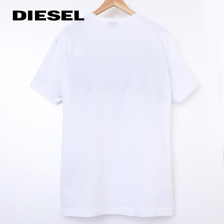 XXL/新品 DIESEL ディーゼル ロゴ Tシャツ DIEGOSK37 メンズ レディース ブランド カットソー 白｜cpdonline-store｜03