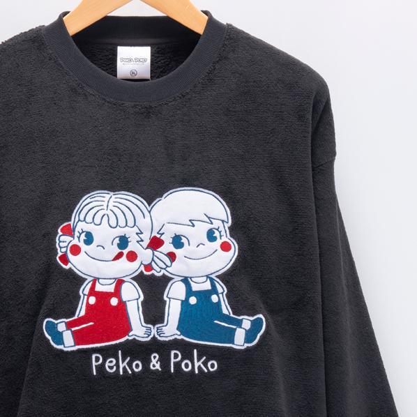 sanrio（サンリオ） 4L/新品 ペコアンドポコ ボアフリース トレーナー