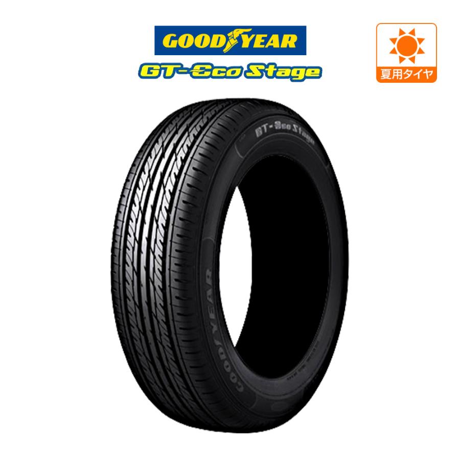 グッドイヤー GT-エコ ステージ 165/65R15 81S サマータイヤのみ・送料無料(1本) | 