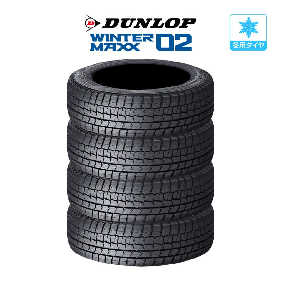 ダンロップ WINTER MAXX ウインターマックス WM02 155/65R14 75Q  スタッドレスタイヤのみ・送料無料(4本) | WINTER MAXX
