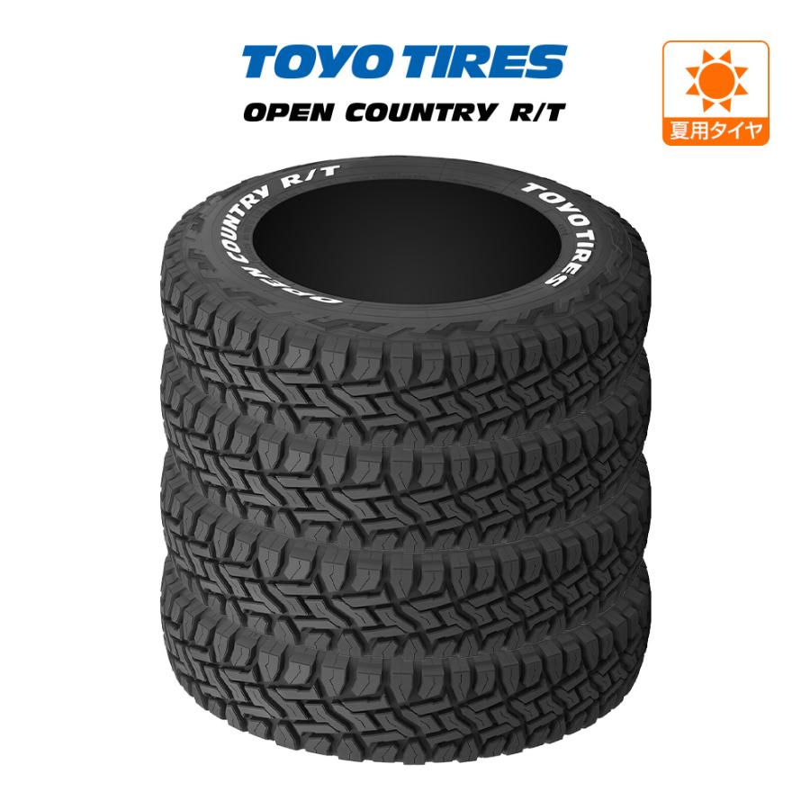 TOYO TIRE トーヨータイヤ オープンカントリー R/T (ホワイトレター)  265/65R17  112Q サマータイヤのみ・送料無料(4本) | OPEN COUNTRY