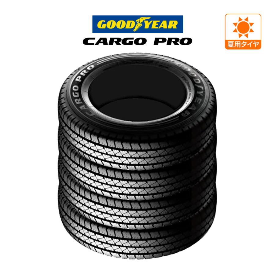 グッドイヤー（GOODYEAR） カーゴ プロ 195/80R15 107/105N LT サマー 