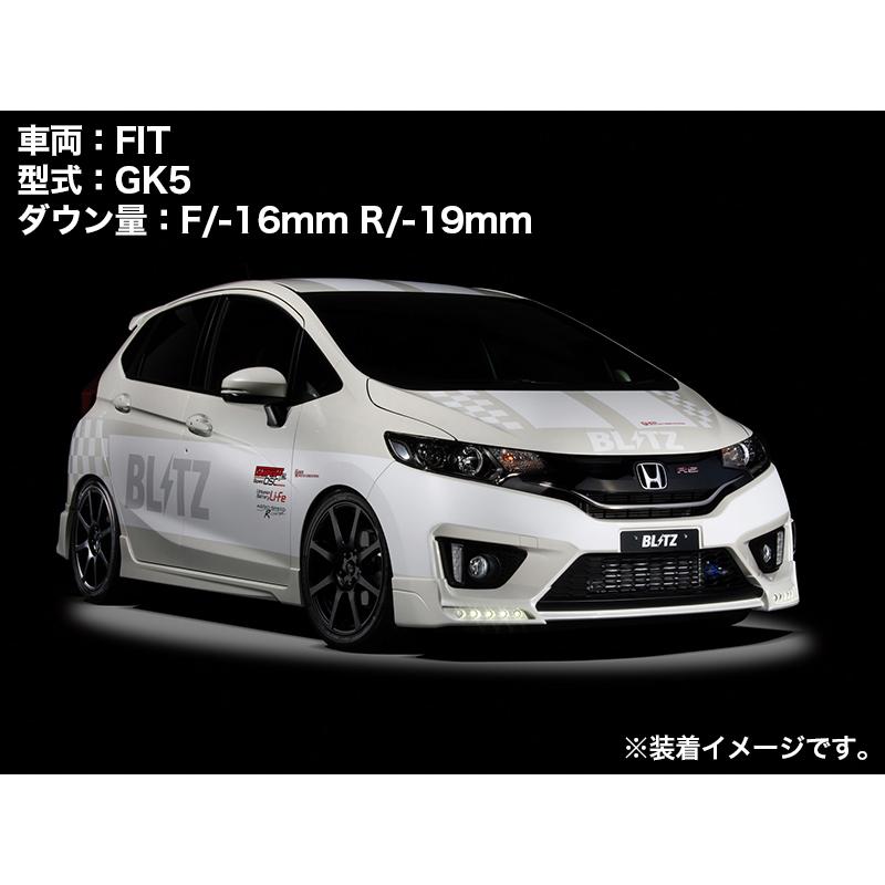 BLITZ 車高調 ブリッツ ダンパー ZZ-R ホンダ フィット(GK3/GK5 BLITZ 車高調 ブリッツ ダンパー ZZ-R ホンダ フィット(GK3/GK5