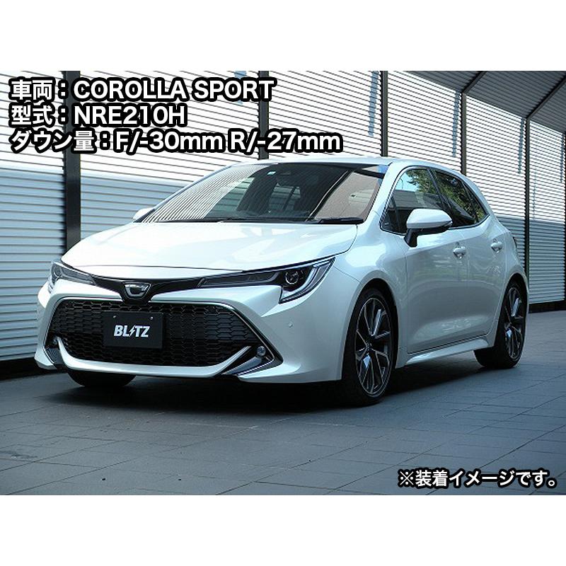 カローラスポーツ Blitz 車高長 Amazon | BLITZ(ブリッツ) 車高調 レンチ付 カローラスポーツ/カローラ