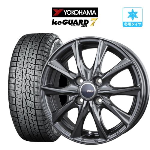 スタッドレス タイヤ ホイール 4本 15インチ 4穴 pcd100 DOS ガビアル 